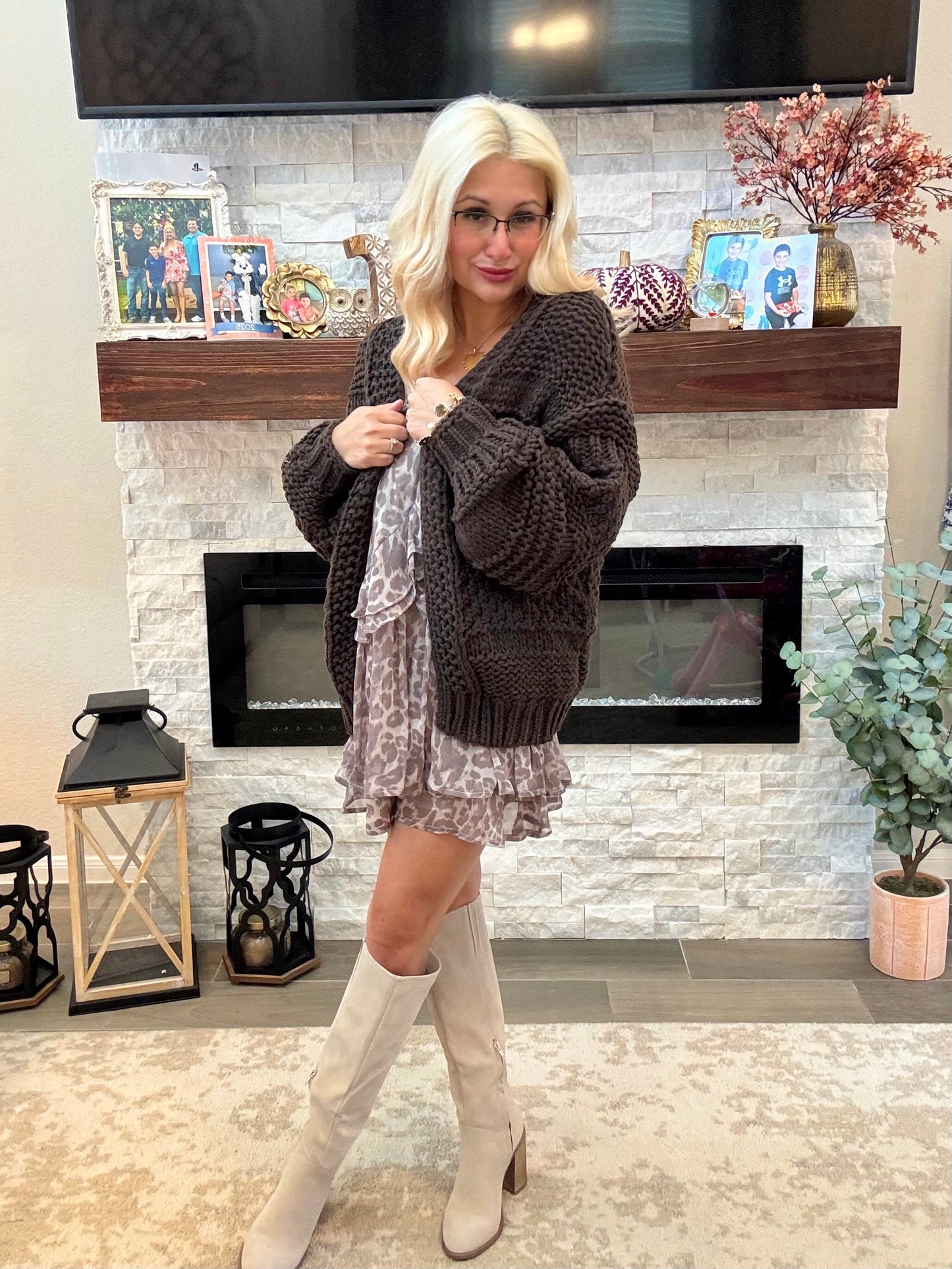 Cozy Coco Knit Cardigan
