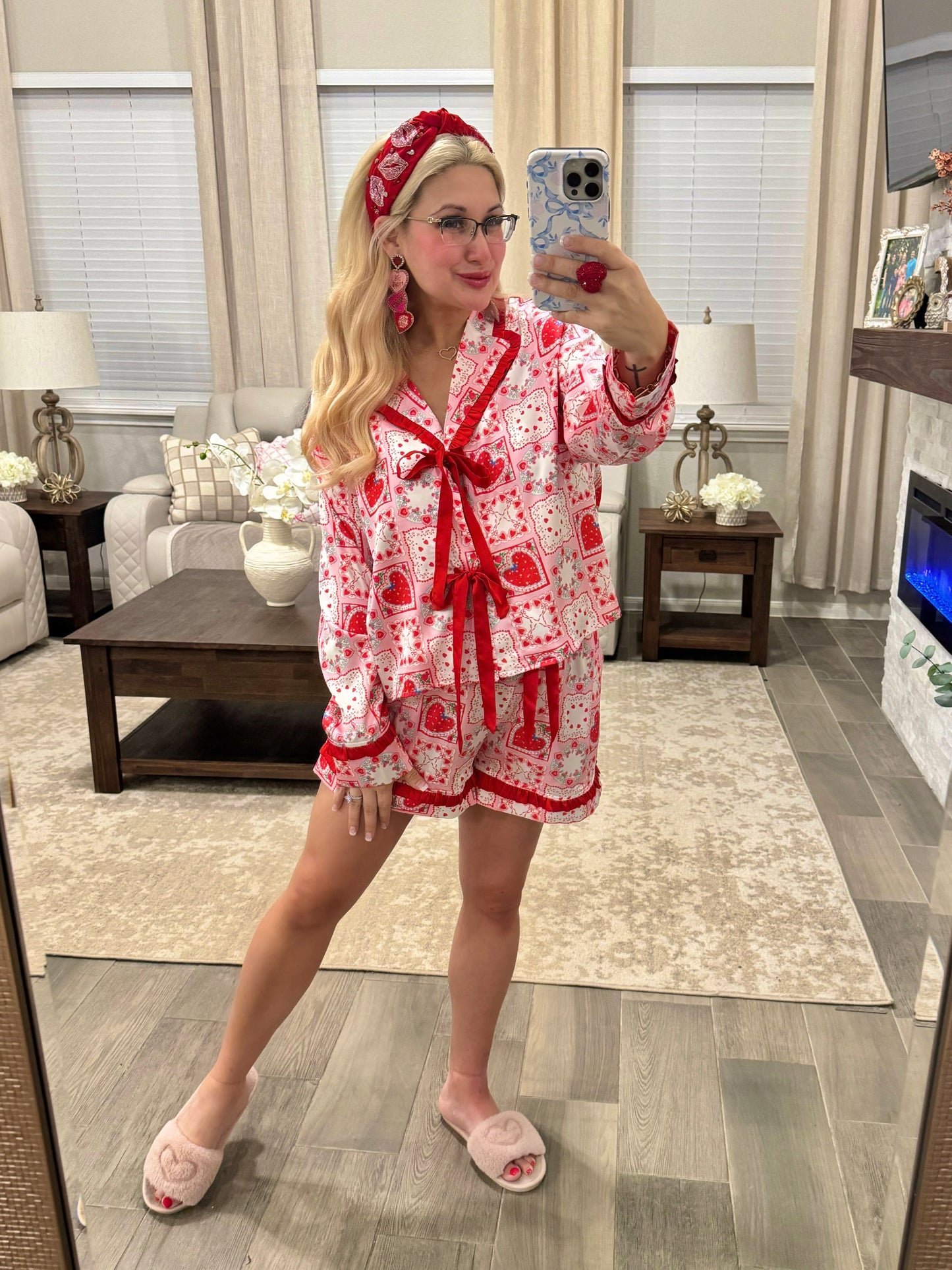 Sassy Hearts PJ Set
