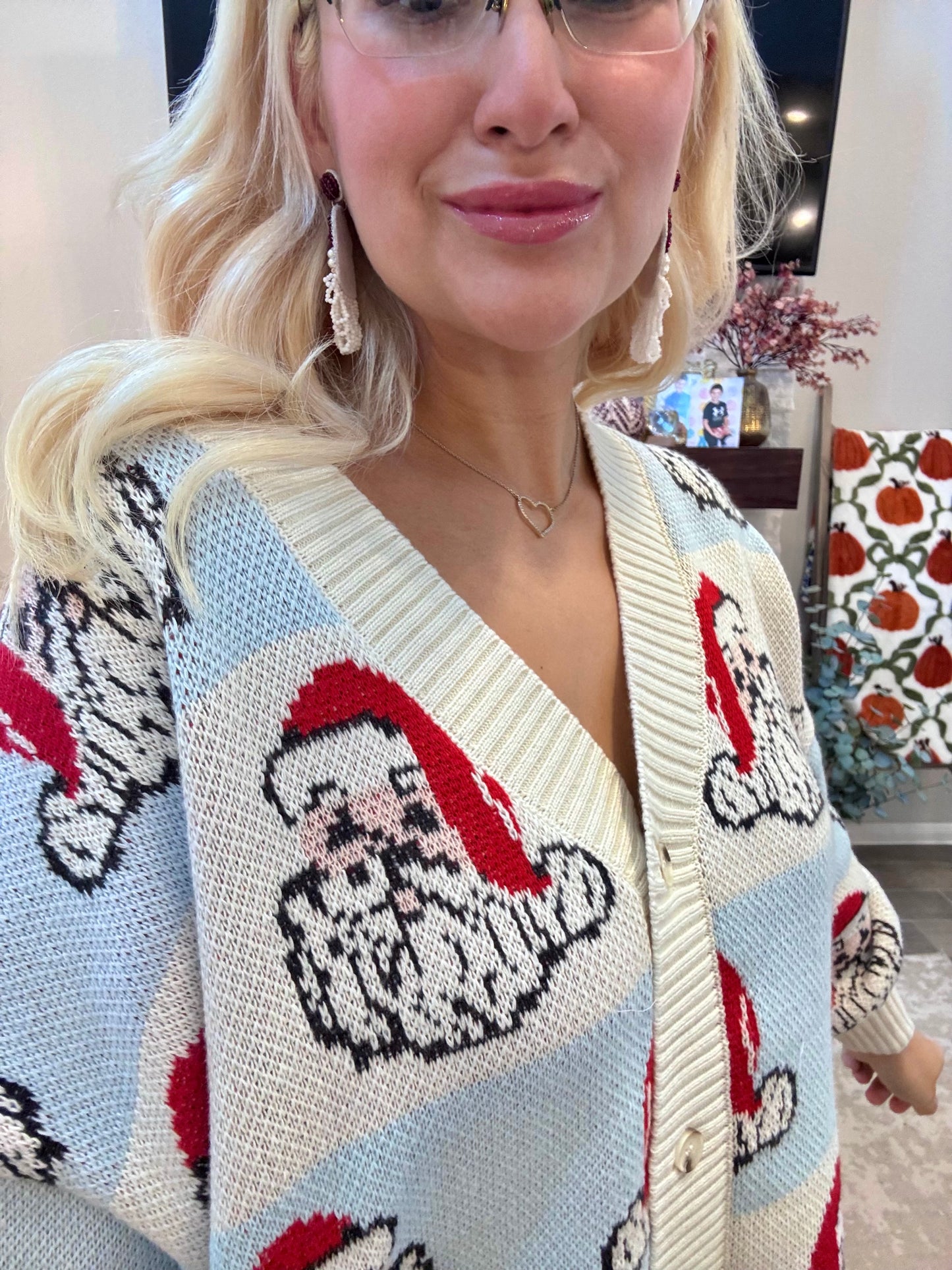 Sleigh In Santa Cardigan