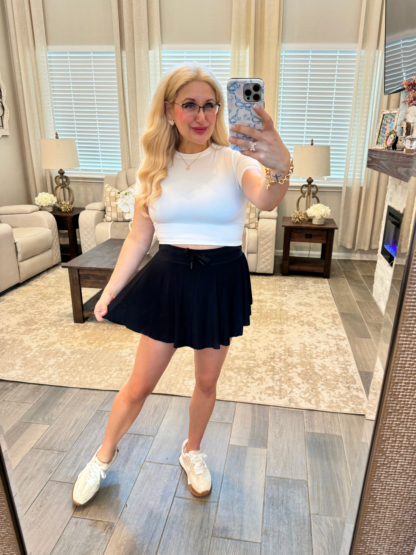 On Point Skort - Black