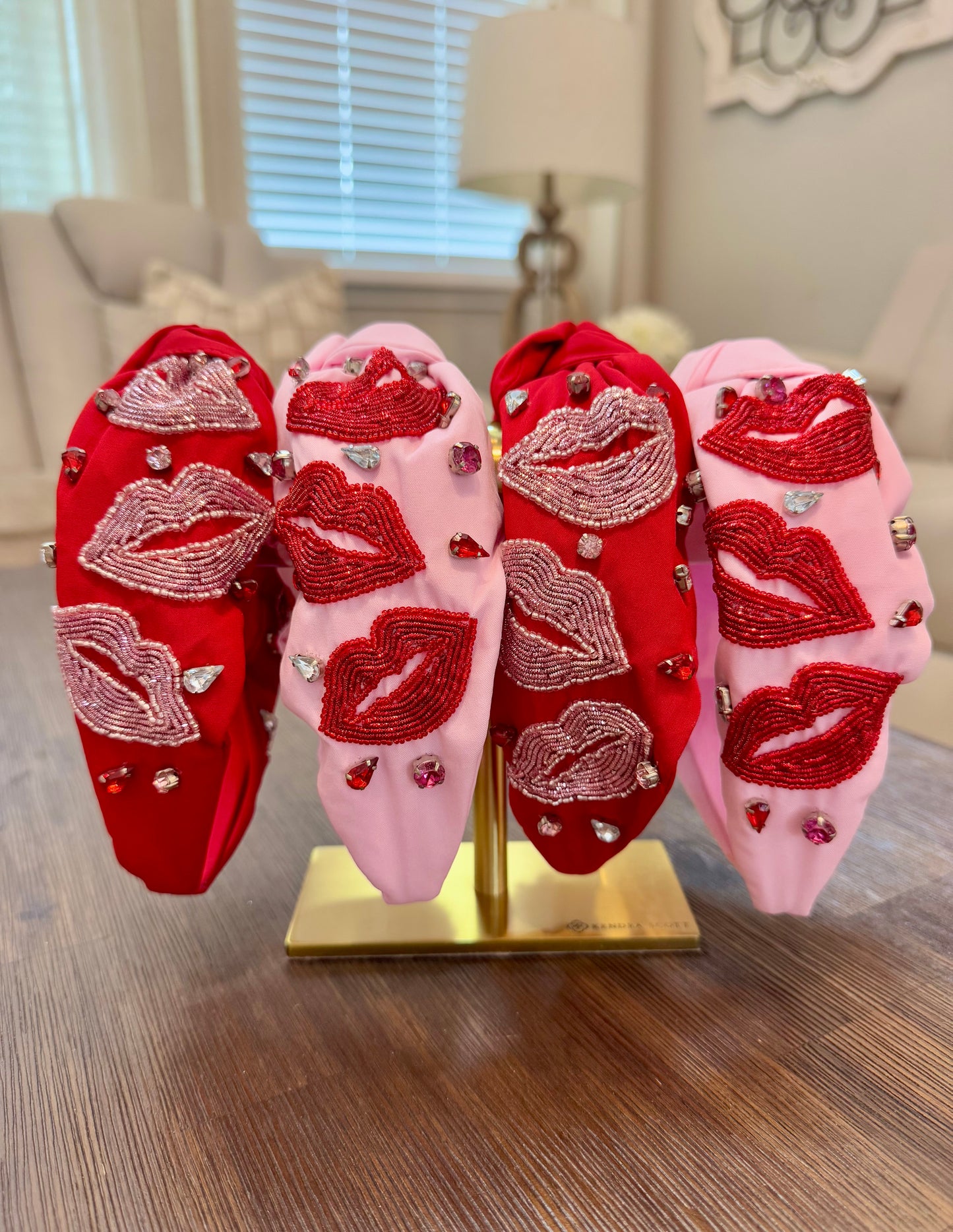 Kiss My Lips Headband - 2 COLOR OPTIONS