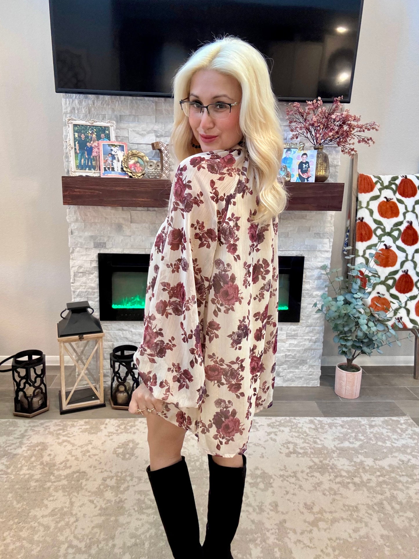 Cranberry Kisses Romper