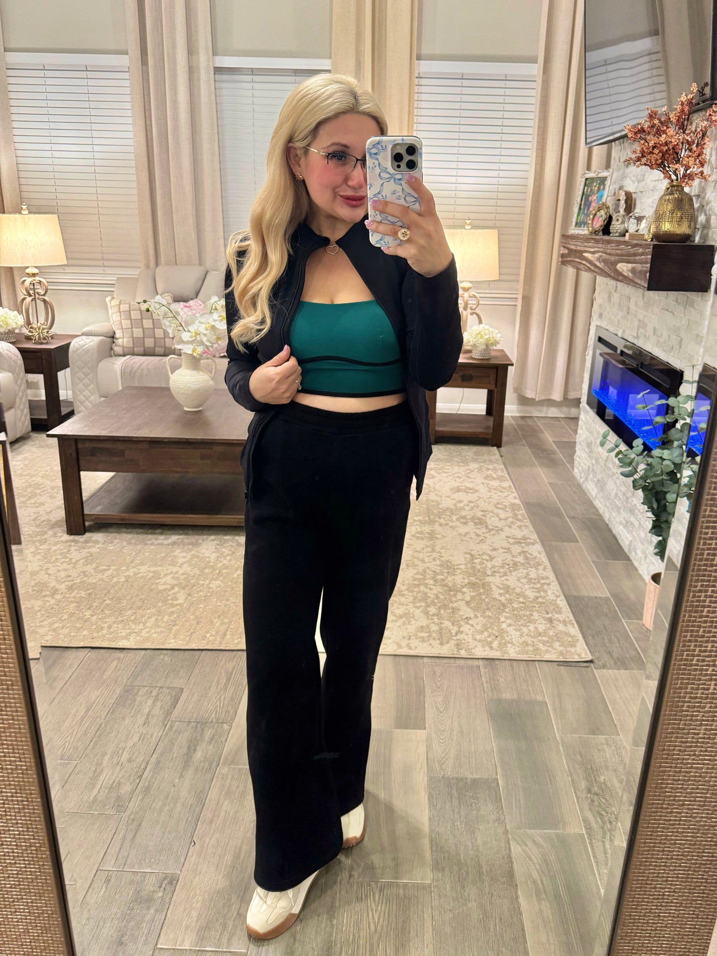 Sculpting Bra Tank - Green