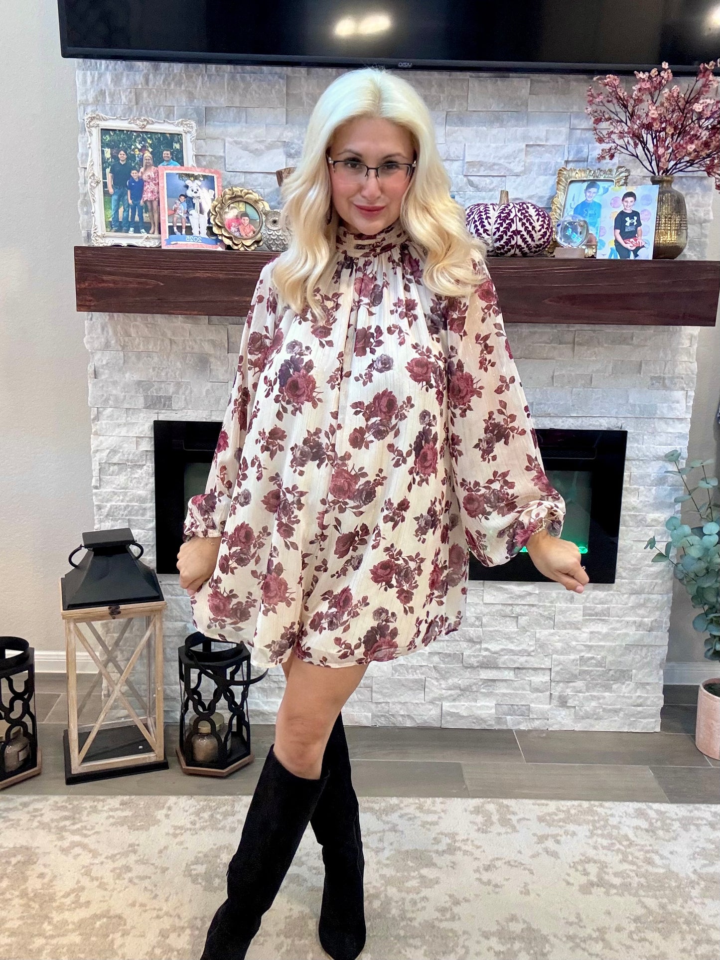 Cranberry Kisses Romper
