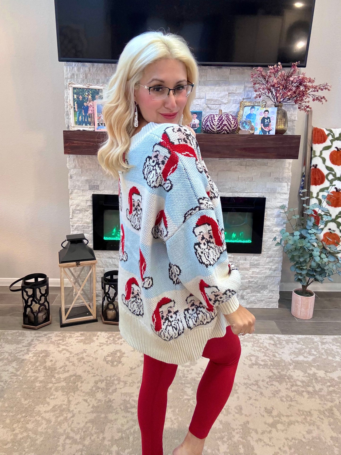 Sleigh In Santa Cardigan
