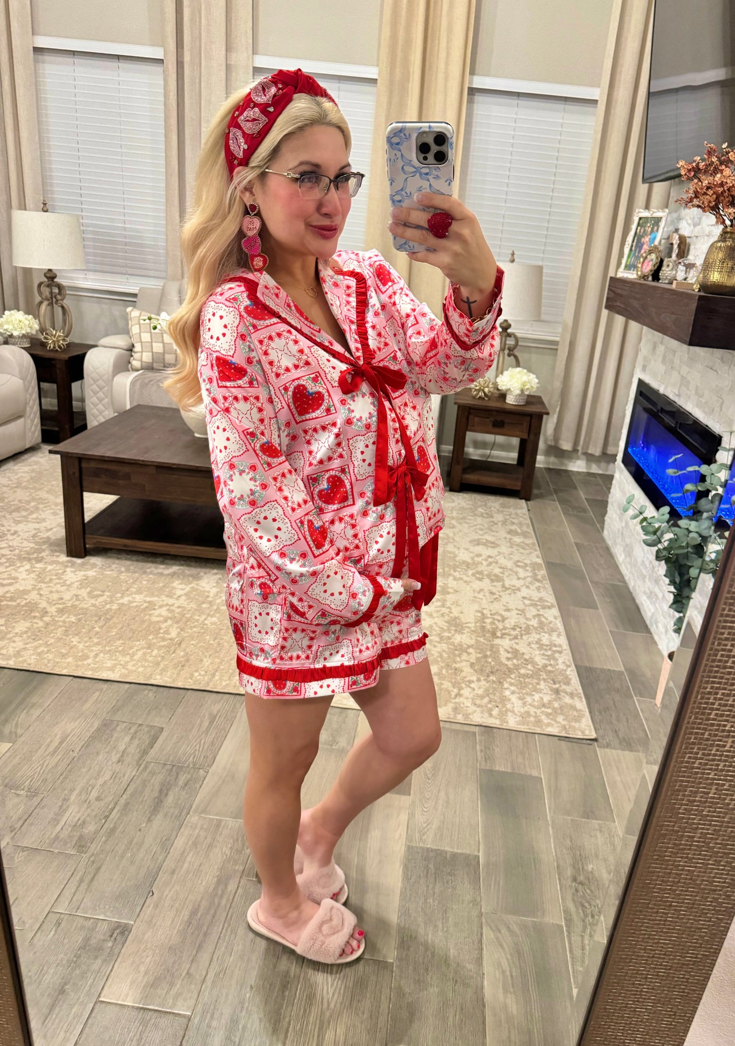 Sassy Hearts PJ Set