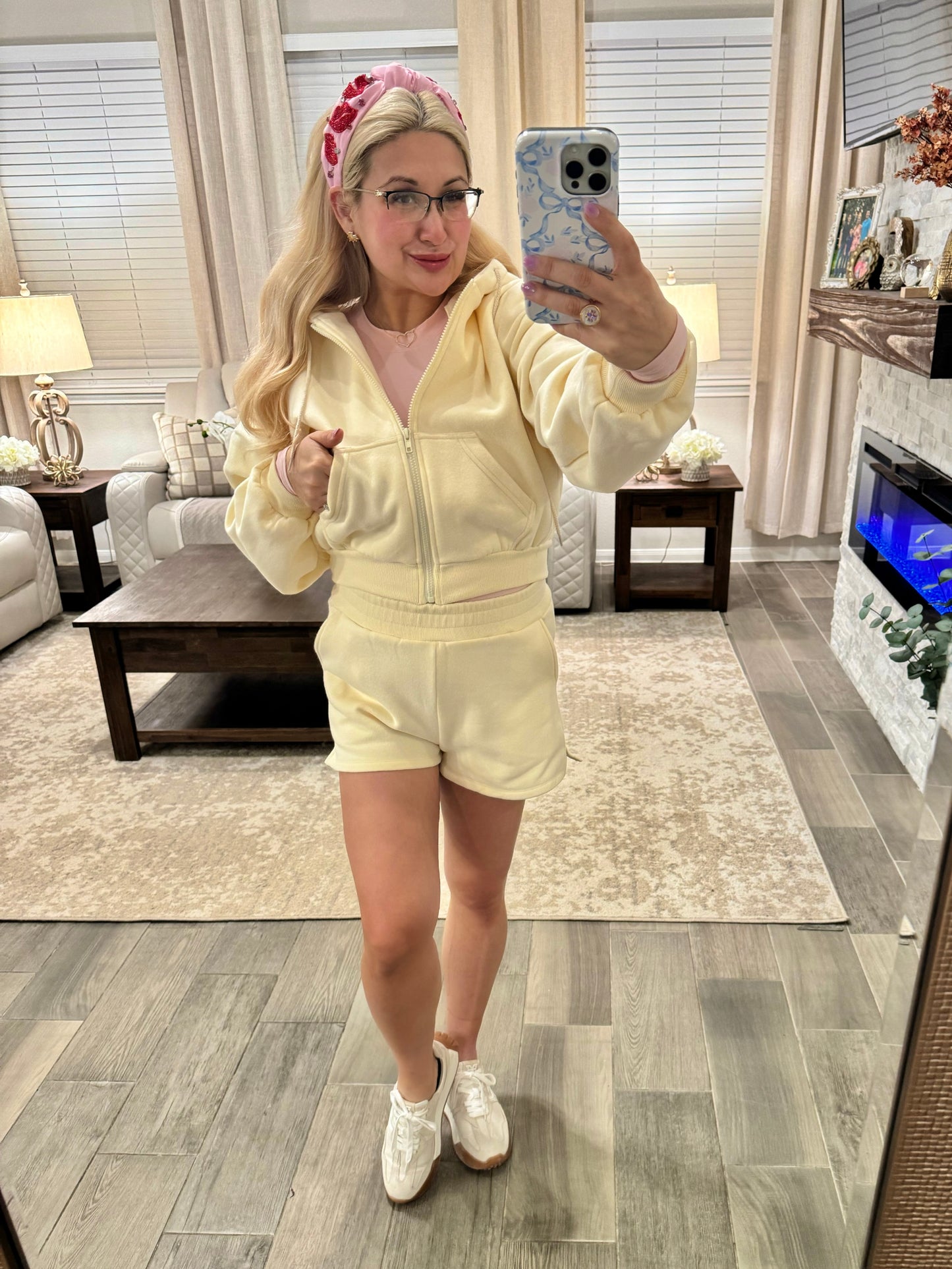 Cozy Fleece Set - Cream