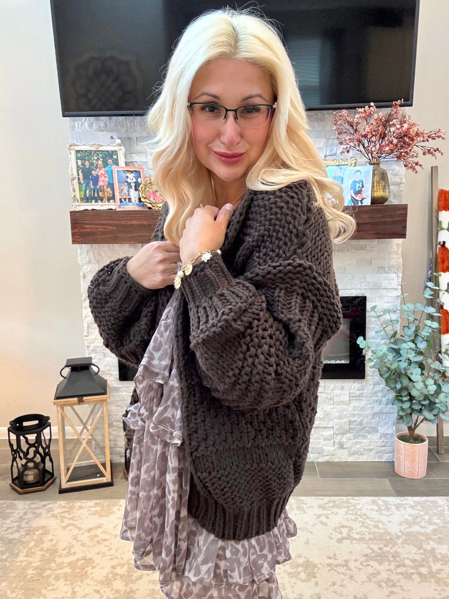 Cozy Coco Knit Cardigan