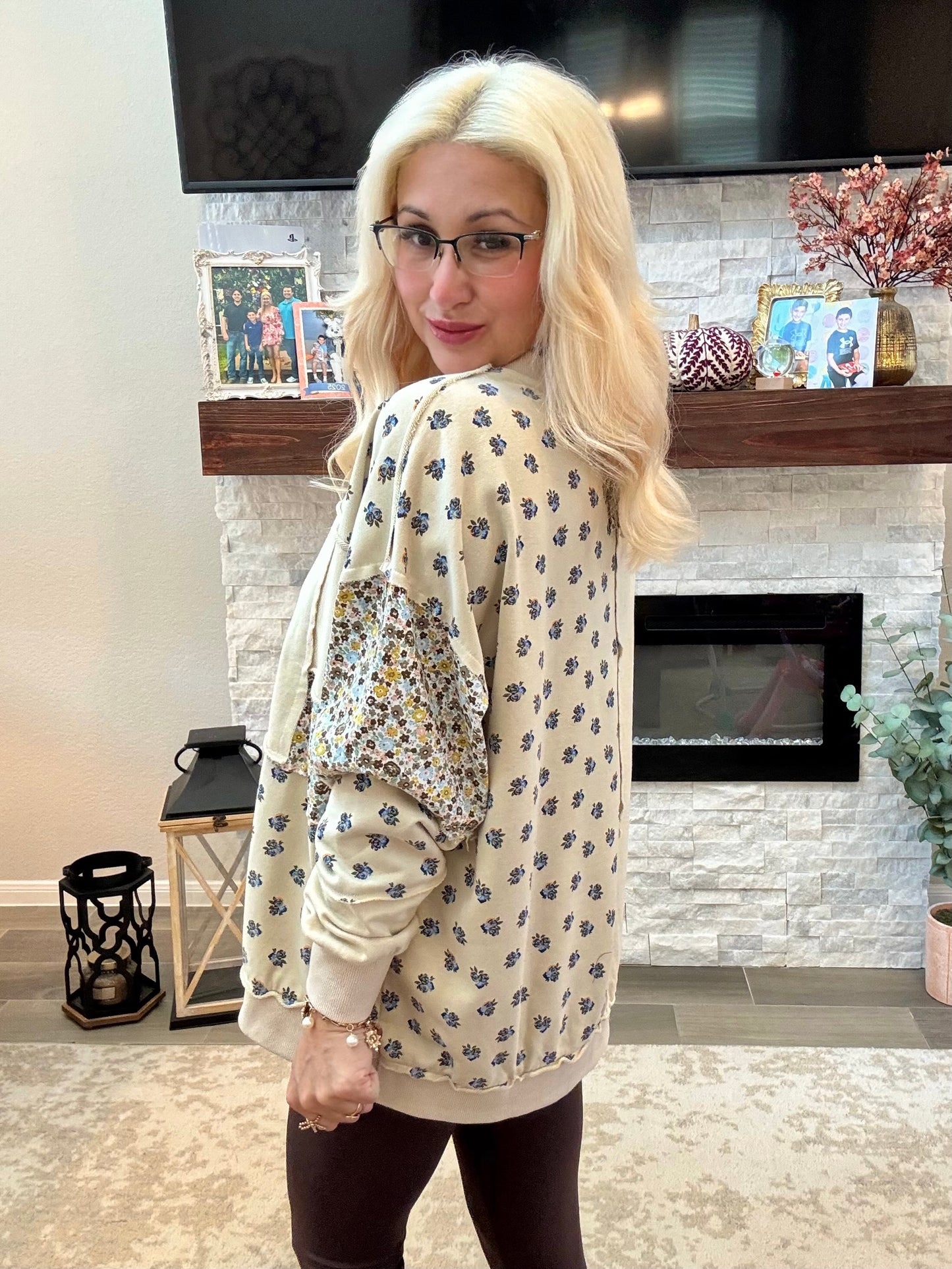 Fall Fancy Patchwork Pullover