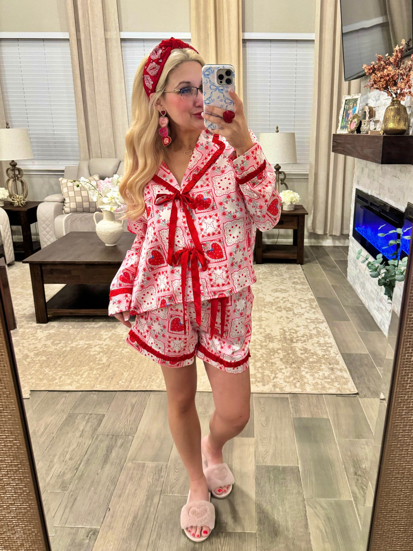 Sassy Hearts PJ Set