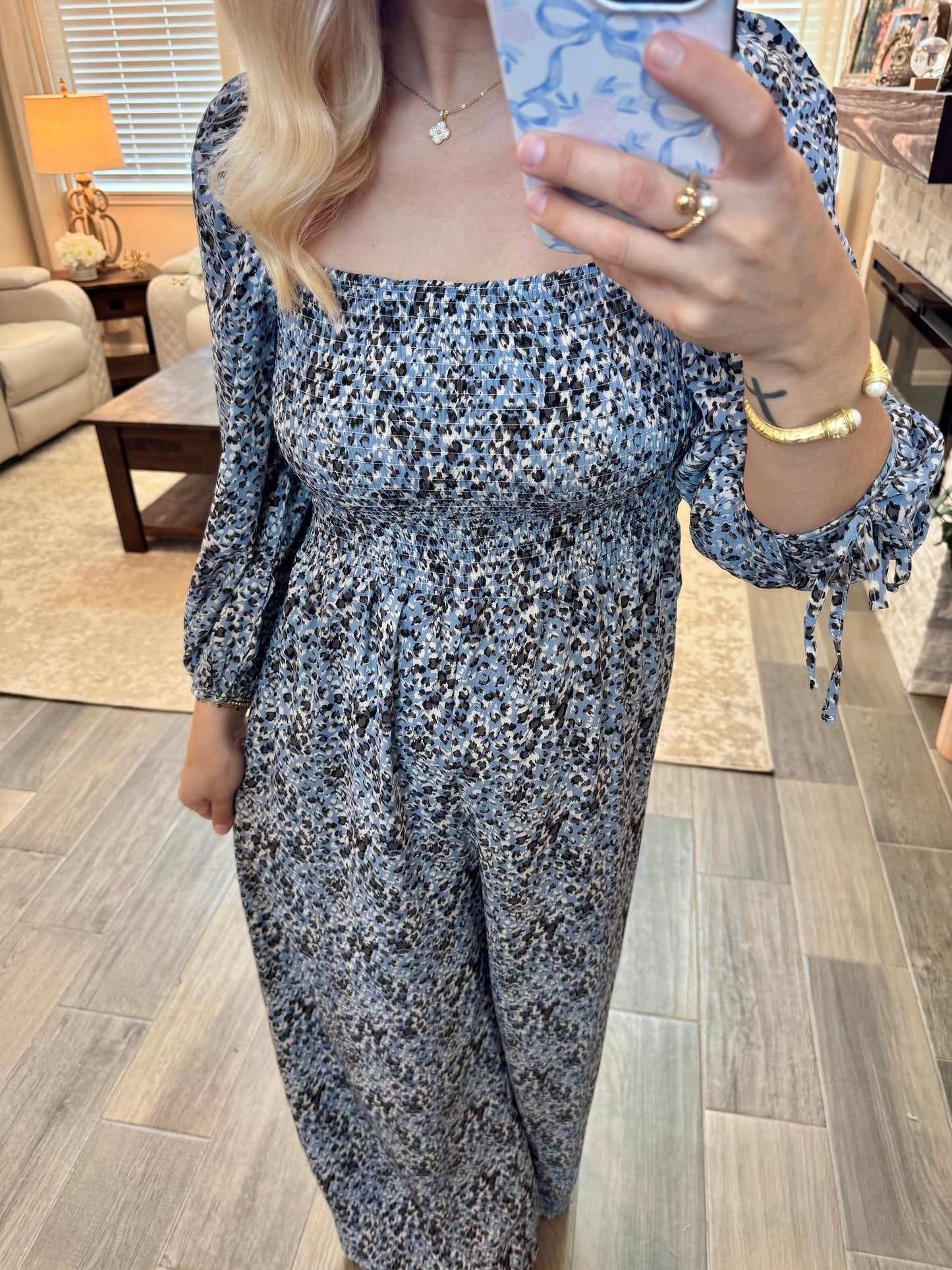 Cute Leopard Jumpsuit