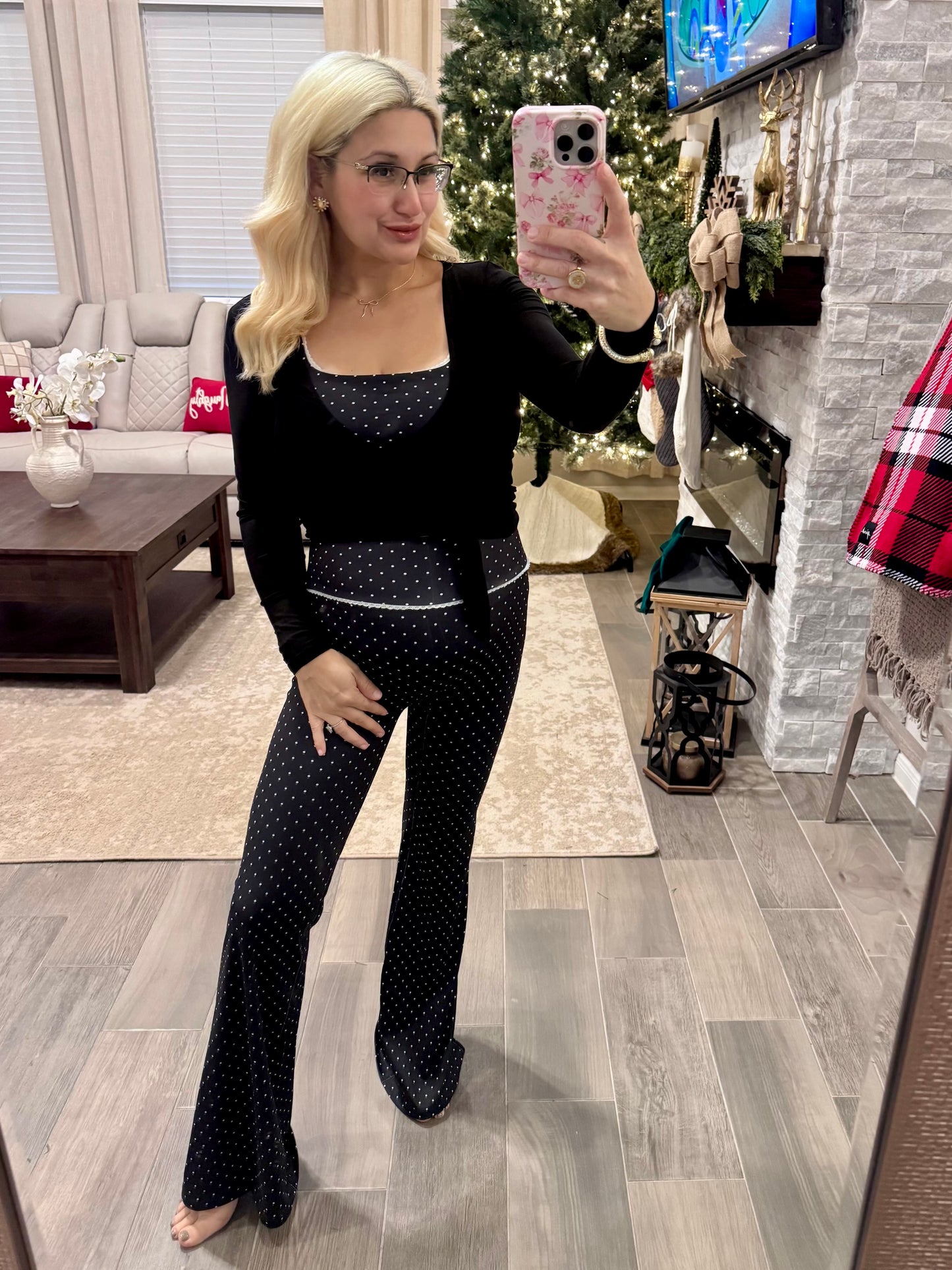 Twilight Black Tie Cardigan