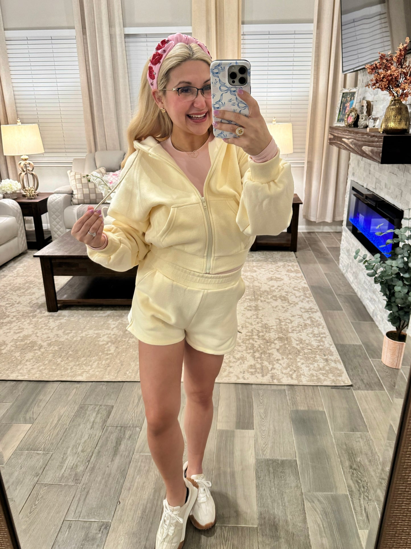 Cozy Fleece Set - Cream