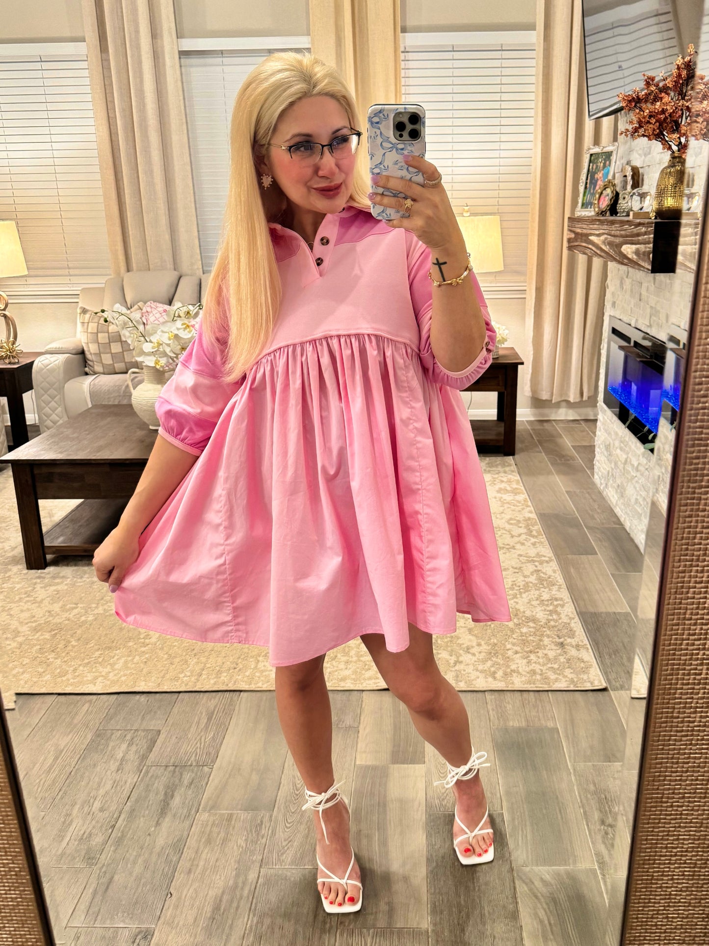 Call Me Girly Pink Dress