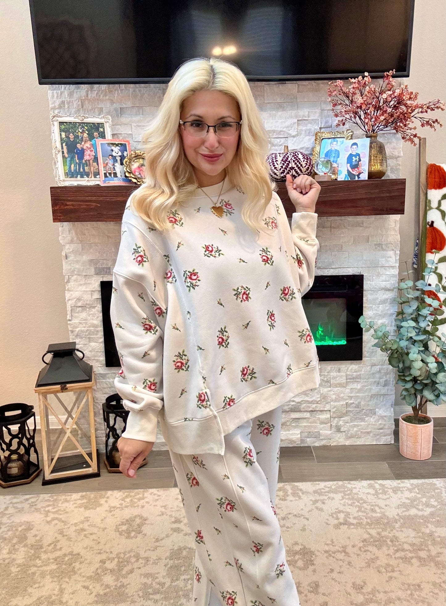 Blush & Bloom Lounge Set