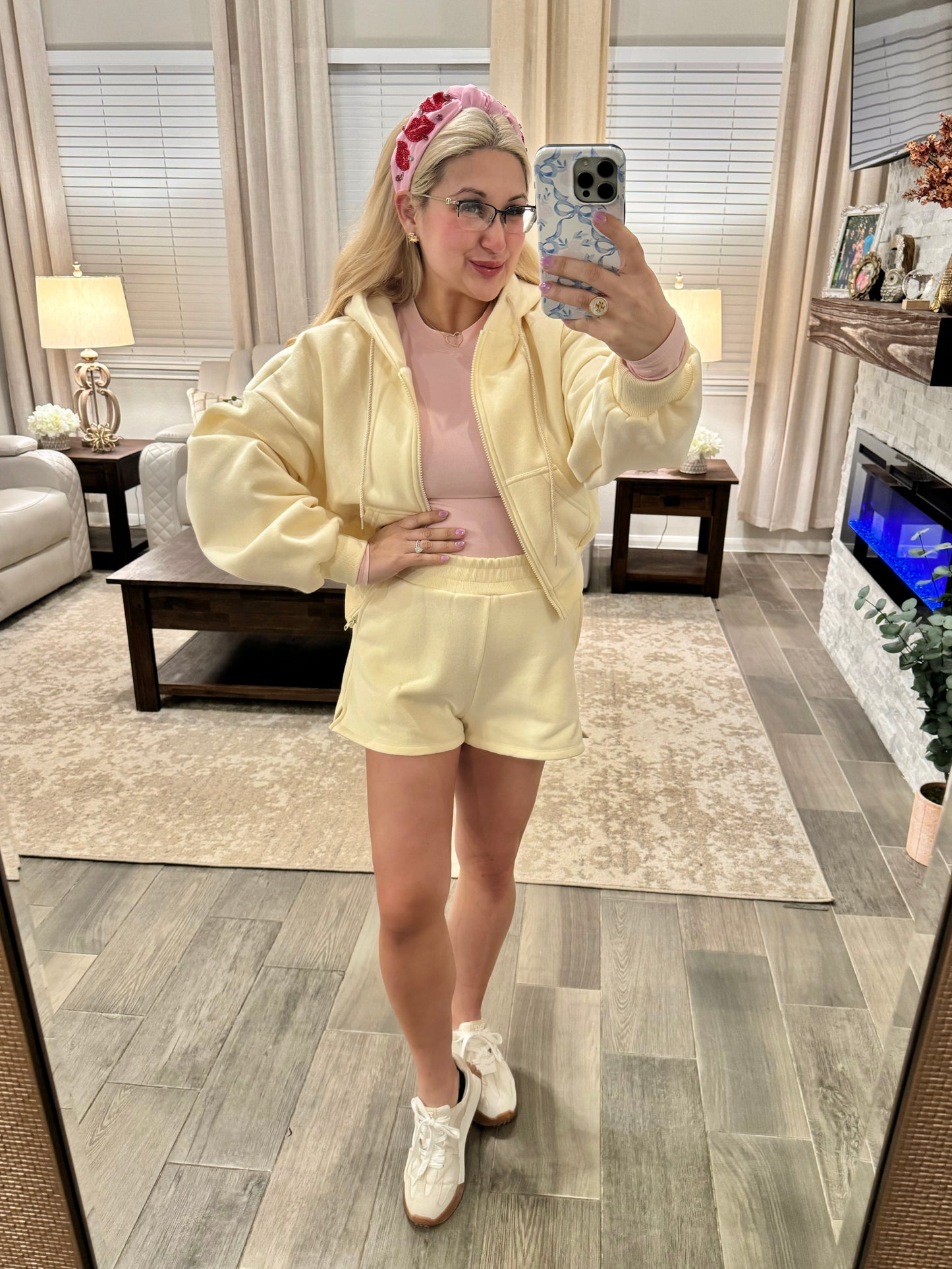 Cozy Fleece Set - Cream