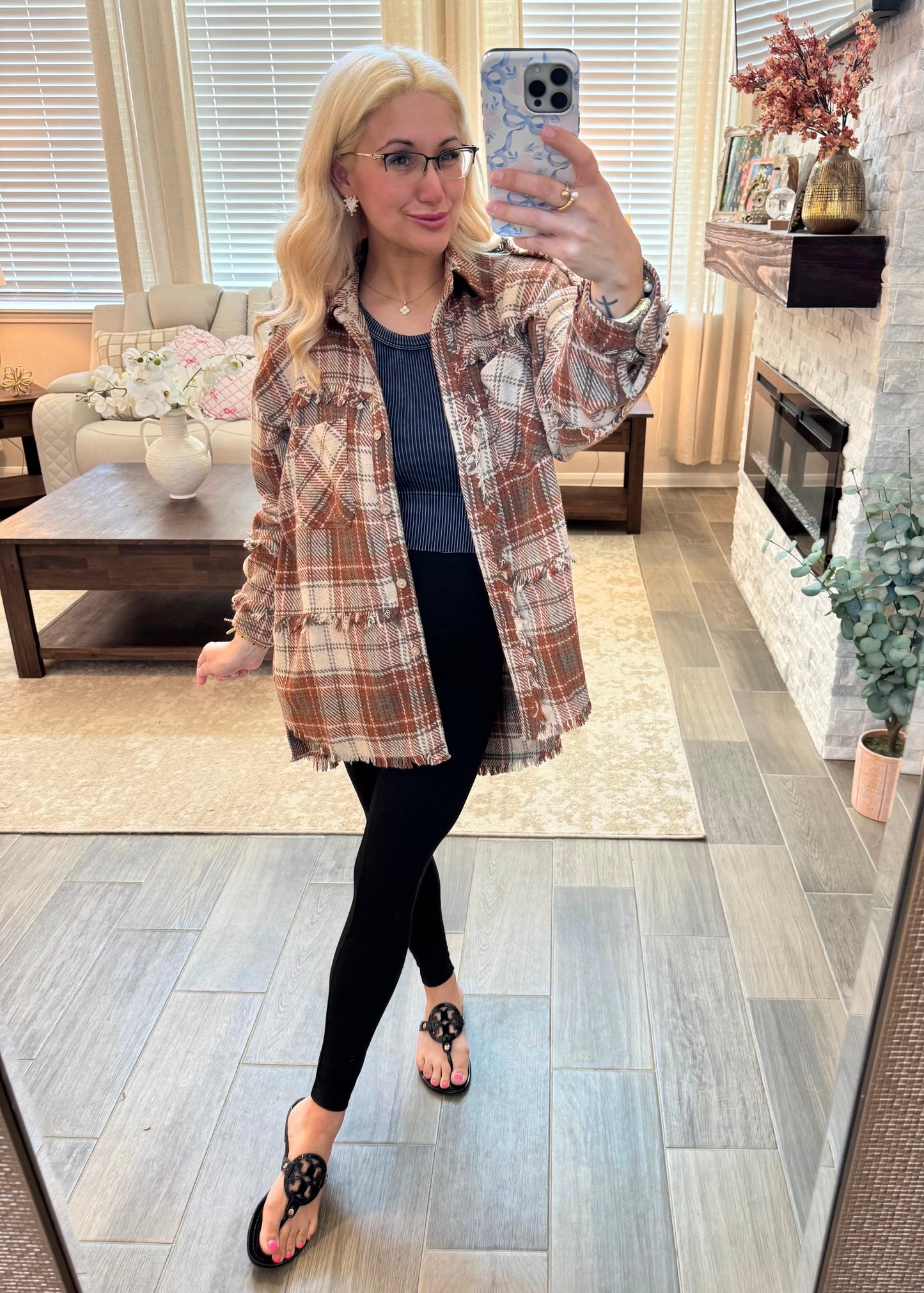 Fall Season Plaid S-XL