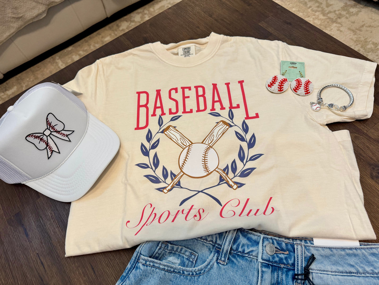 Baseball Sports Club Tee | S-2XL