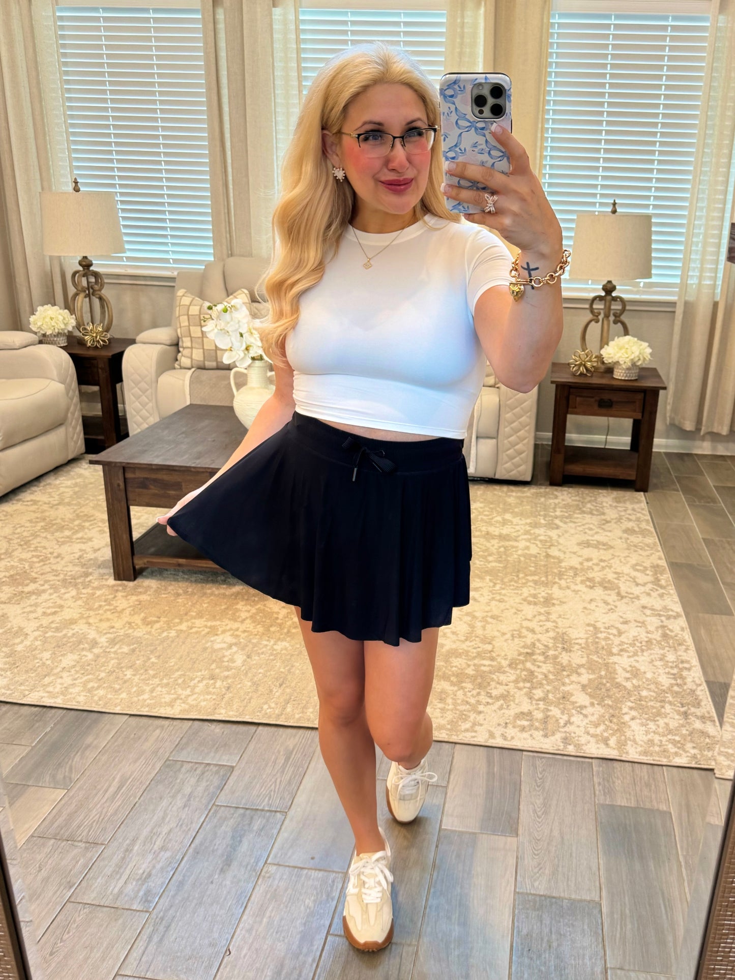 On Point Skort - Black