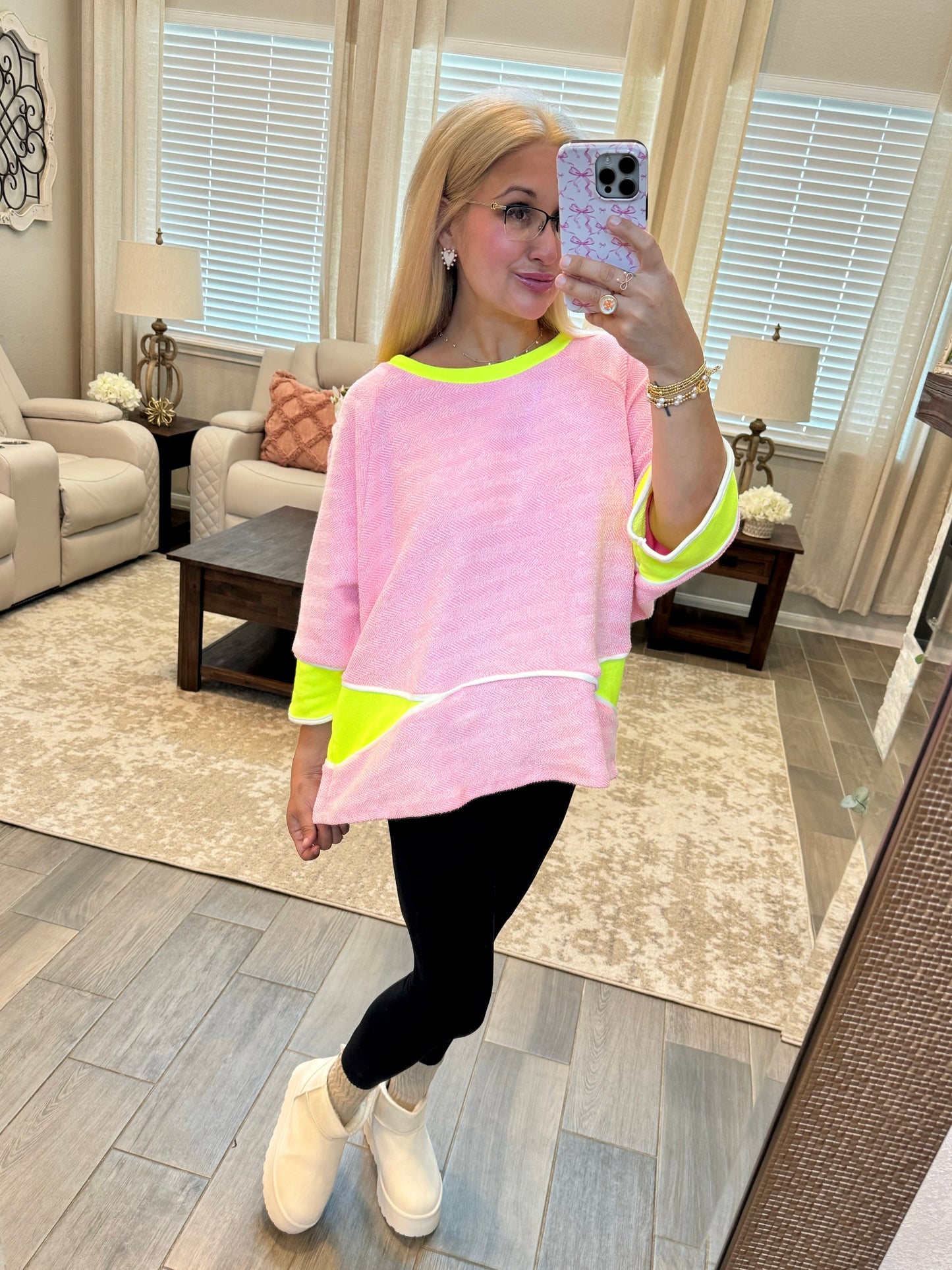 Neon This Way Top