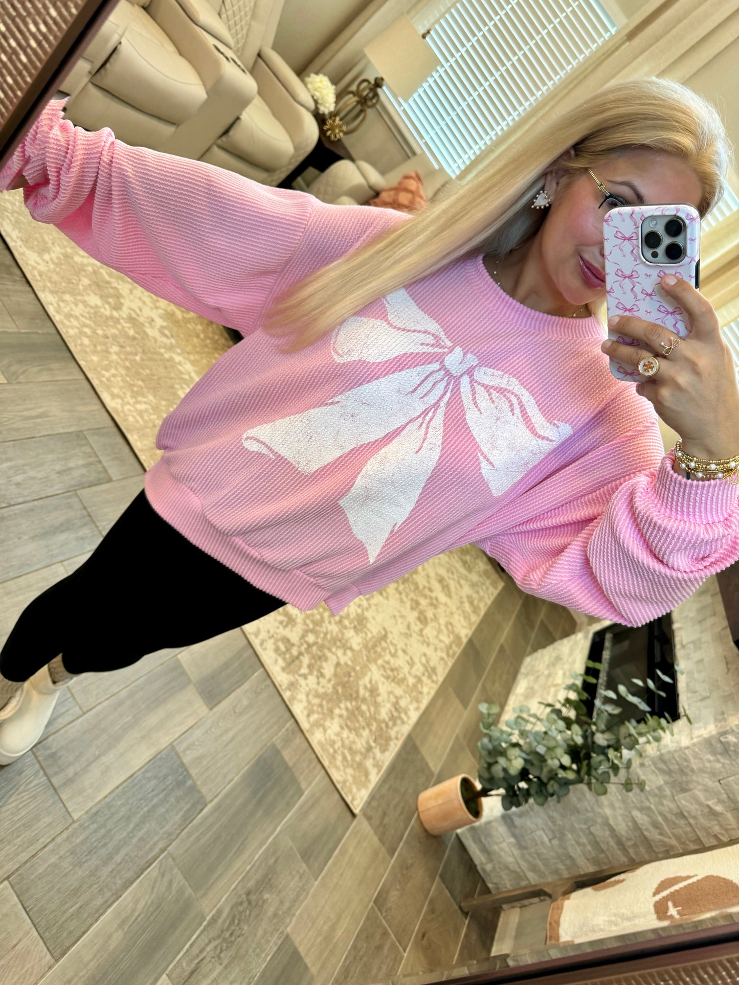 Pretty In Bows Pullover