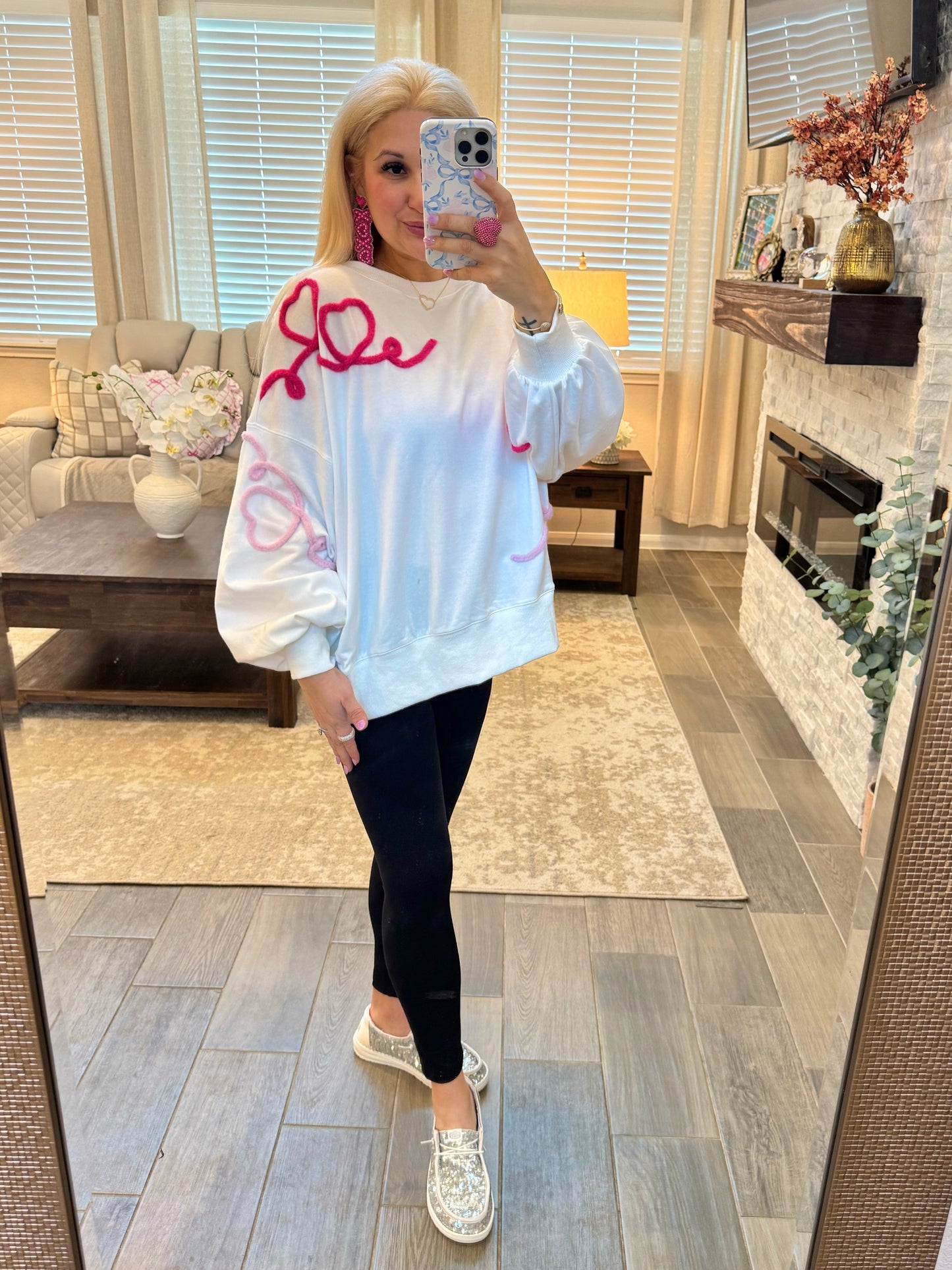 Send Me Hearts Pullover