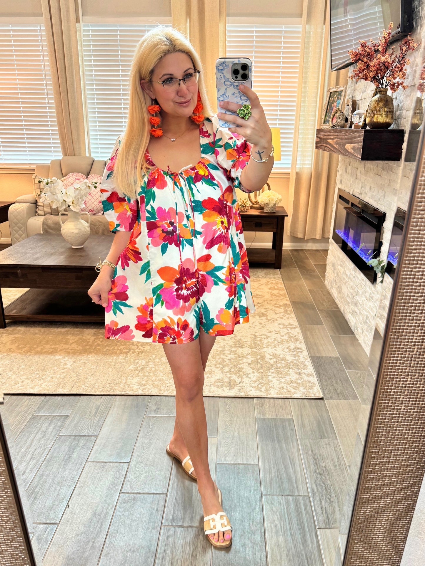 Floral Sunny Days Romper