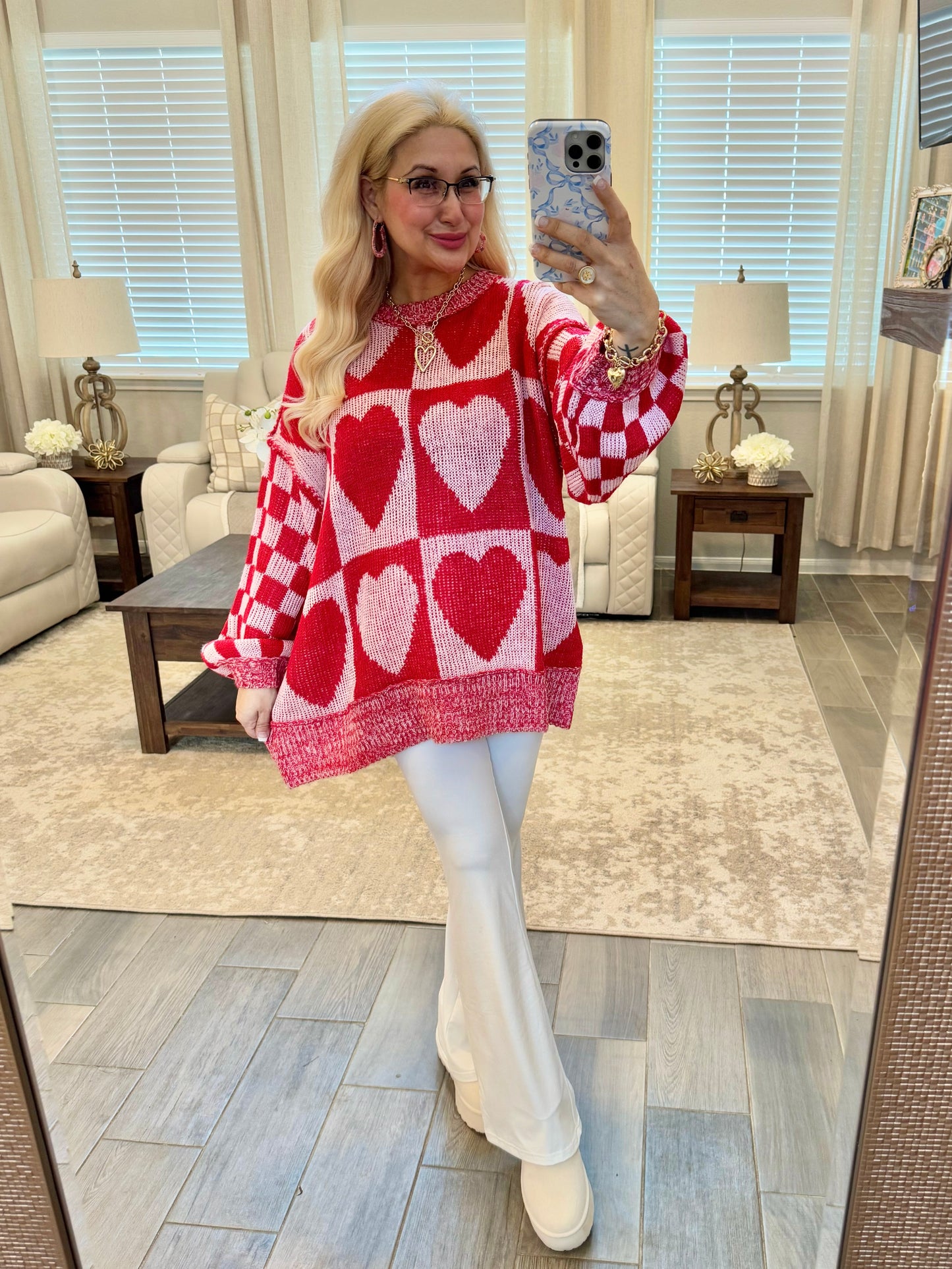 Queen of Hearts Sweater