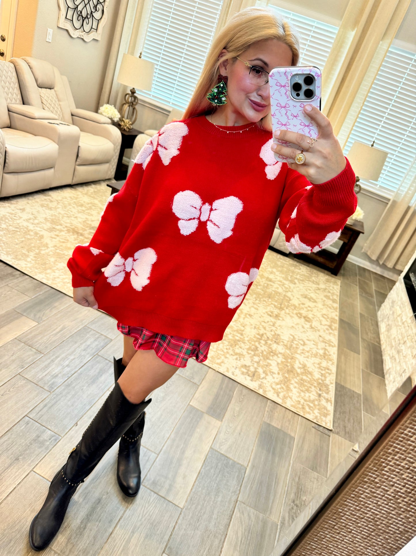 Put A Bow On It Sweater