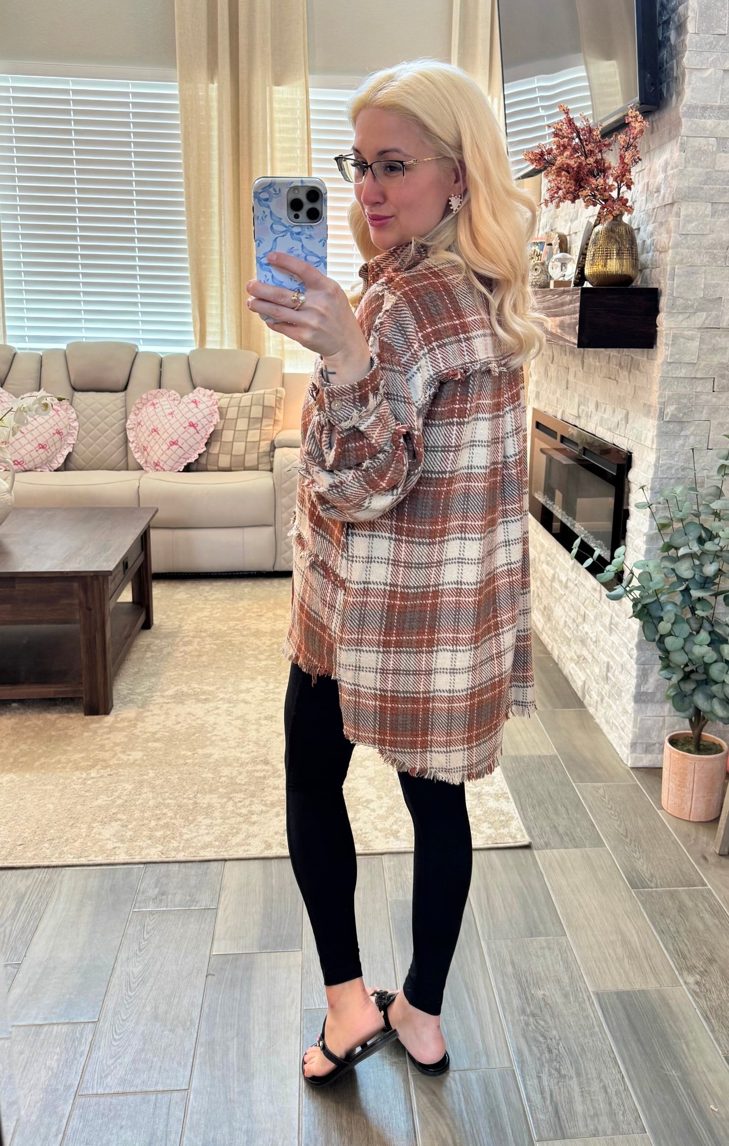 Fall Season Plaid S-XL