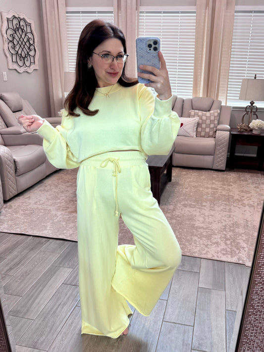 Lemon Drop Lounge Set