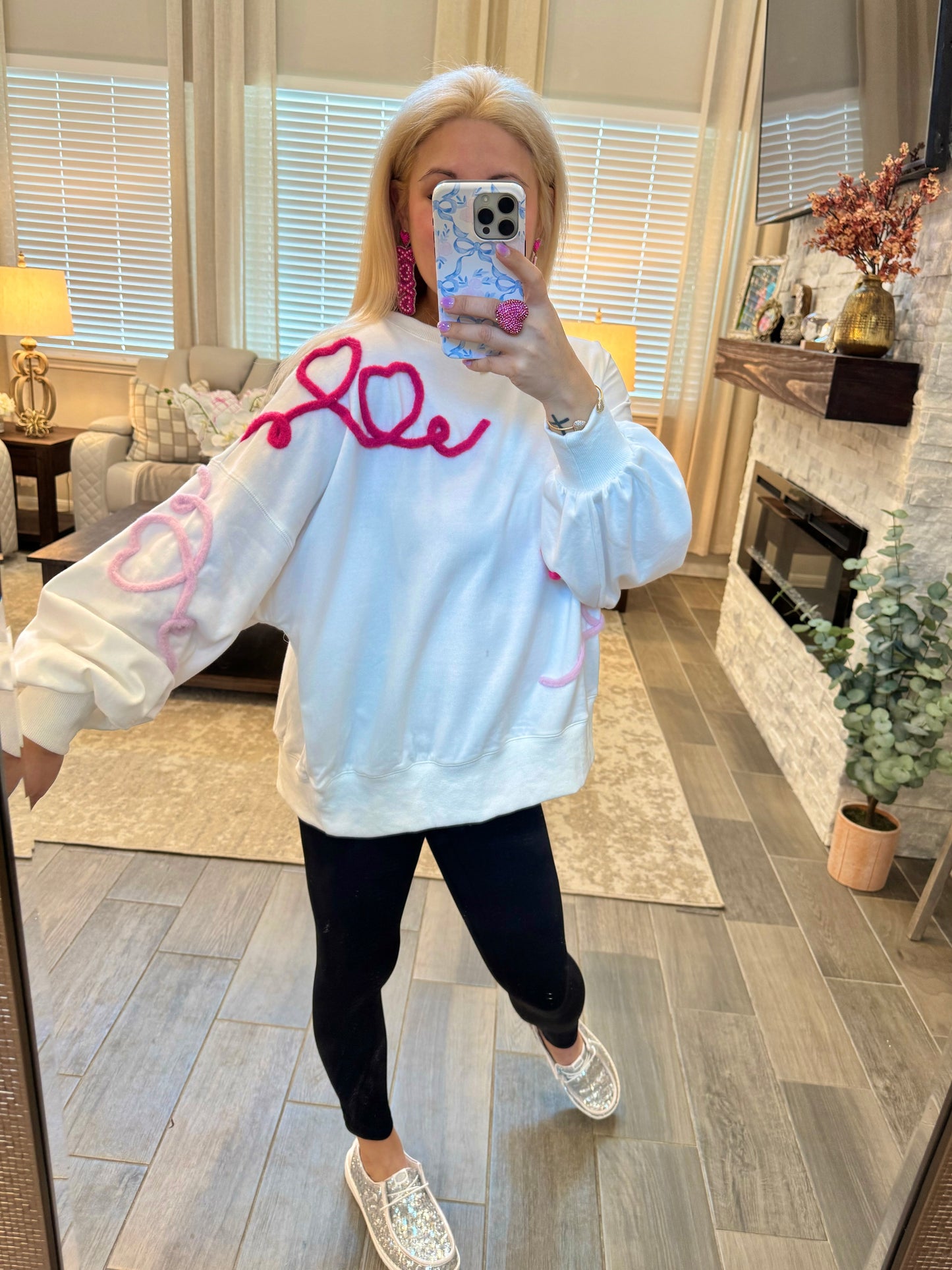 Send Me Hearts Pullover