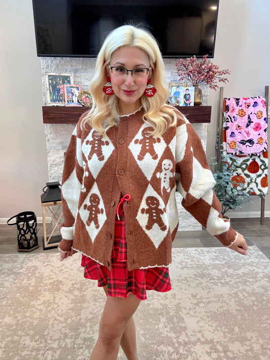 Sweet as Gingerbread Cardigan
