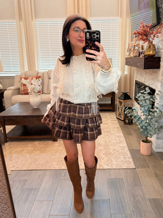 Maple Plaid Skirt