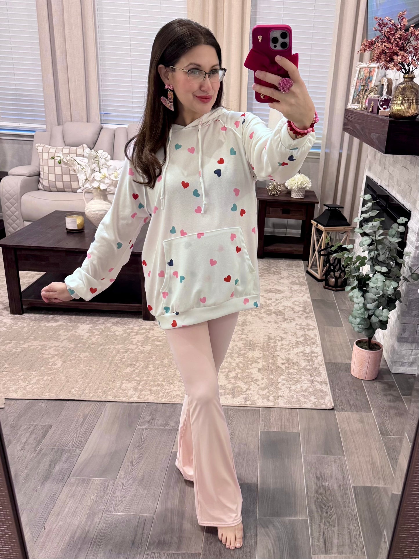 Love Notes Lounge Hooded Pullover