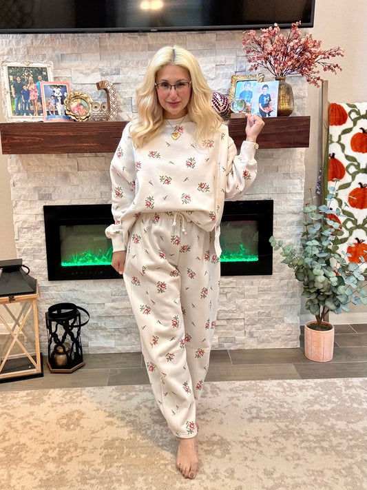 Blush & Bloom Lounge Set