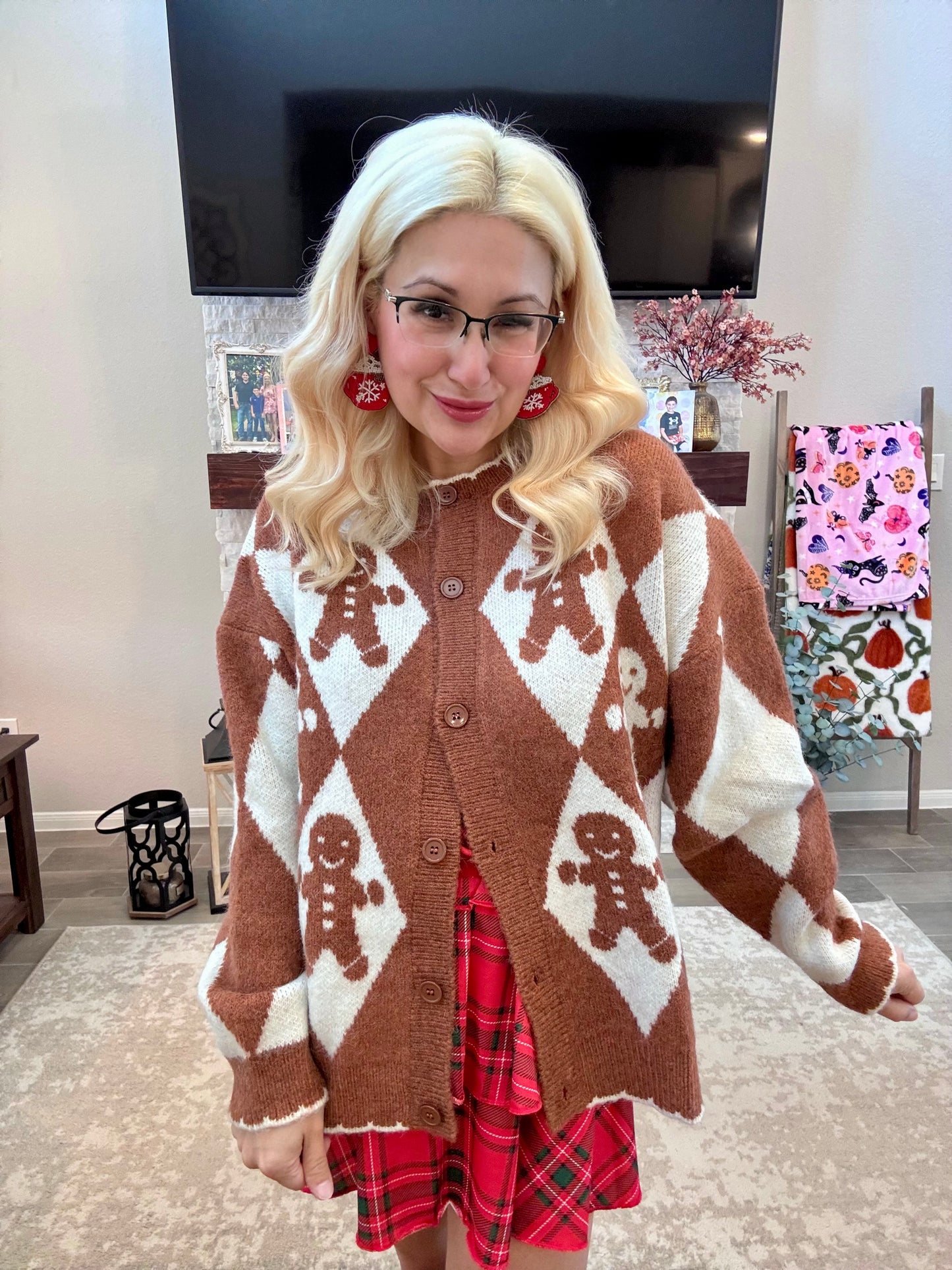 Sweet as Gingerbread Cardigan