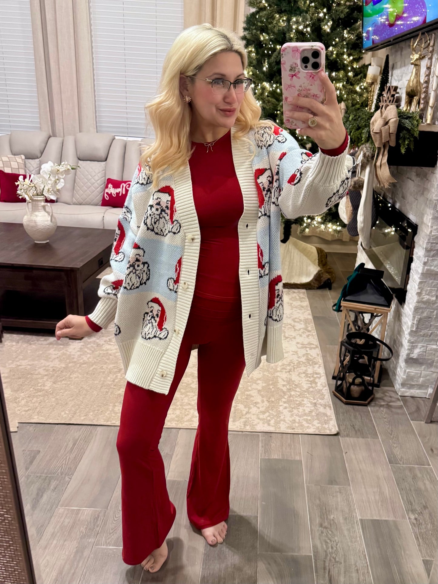 Butter Soft Long Sleeve Top - RED