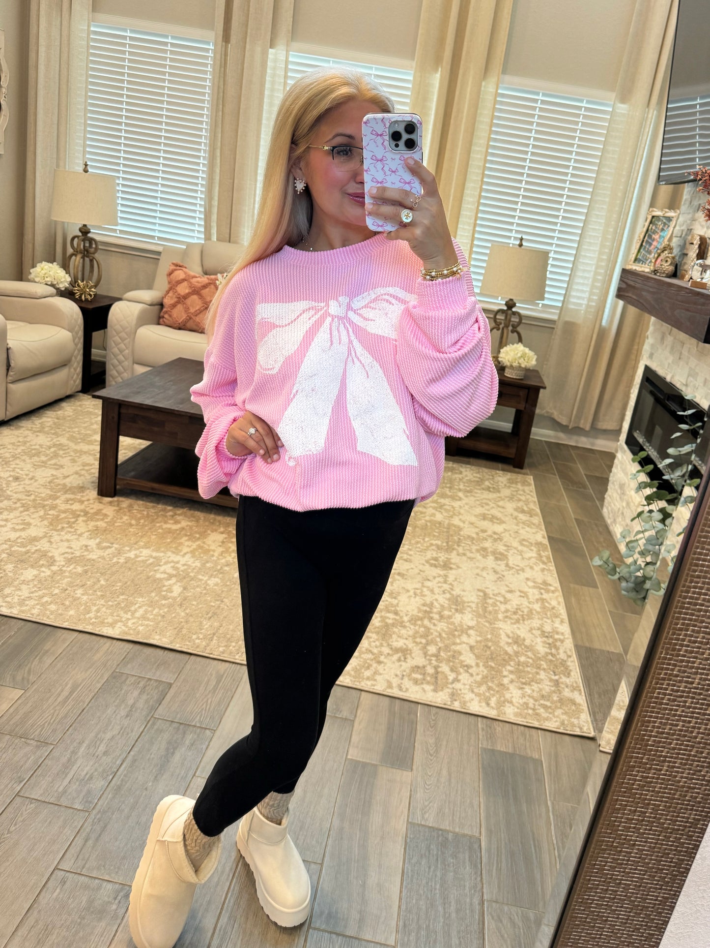 Pretty In Bows Pullover