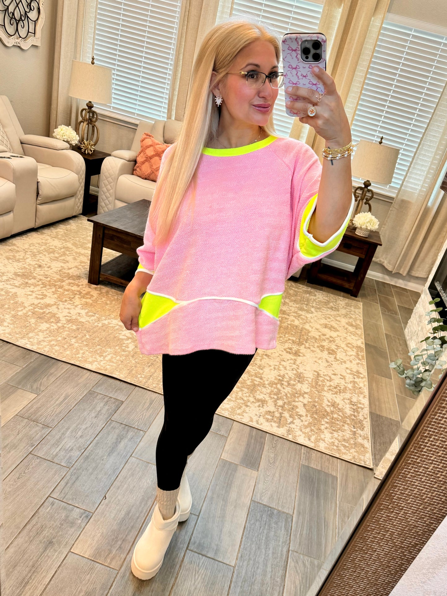 Neon This Way Top