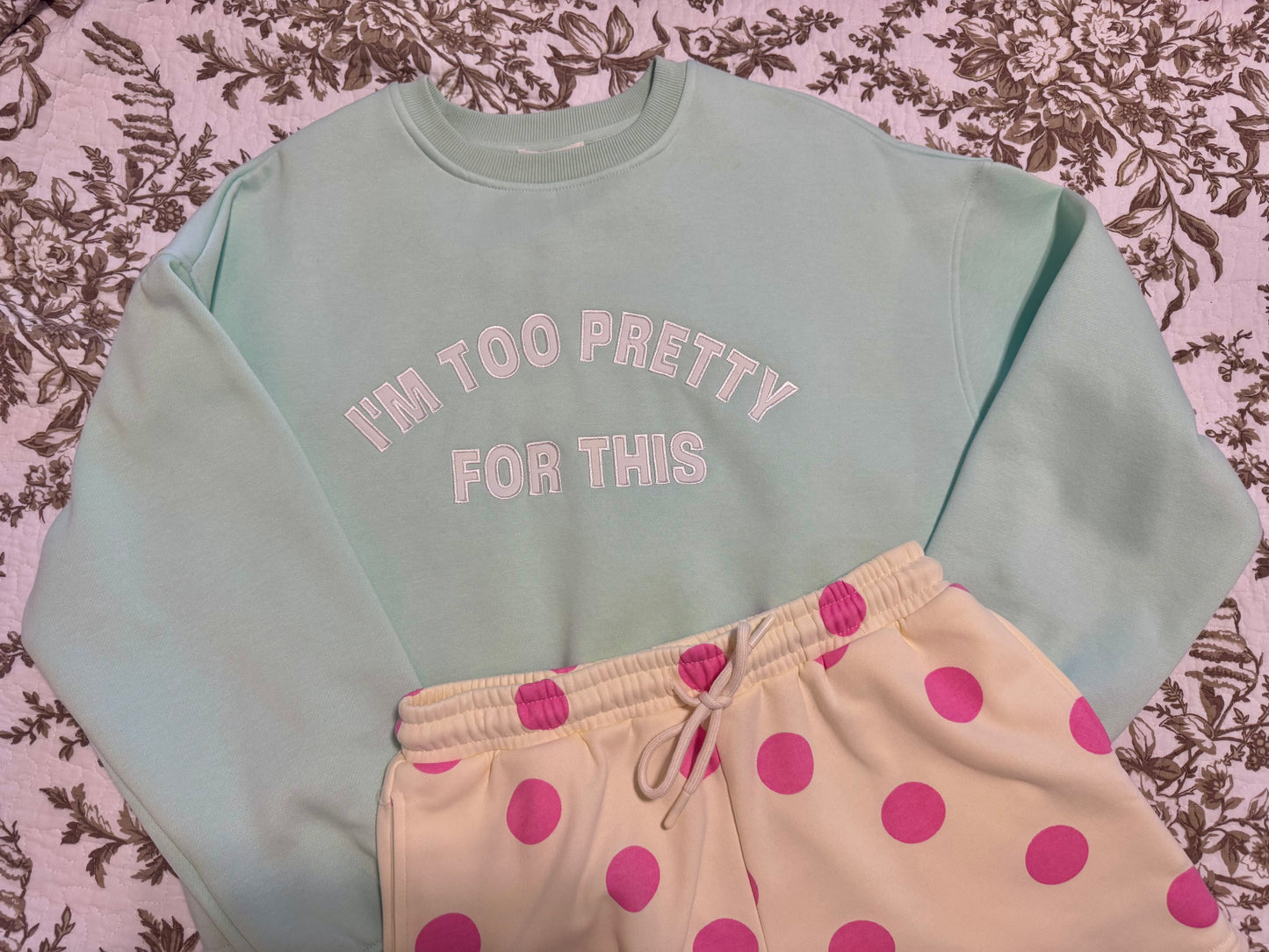 Too Pretty For This Pullover