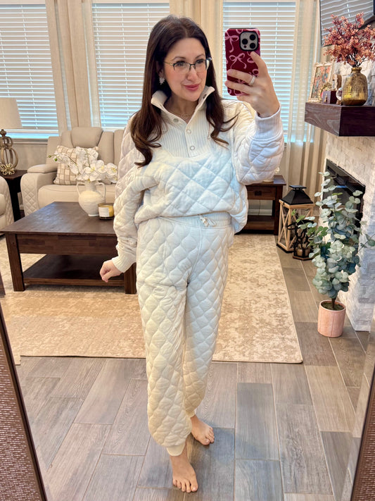 Cloud Nine Quilted Pants