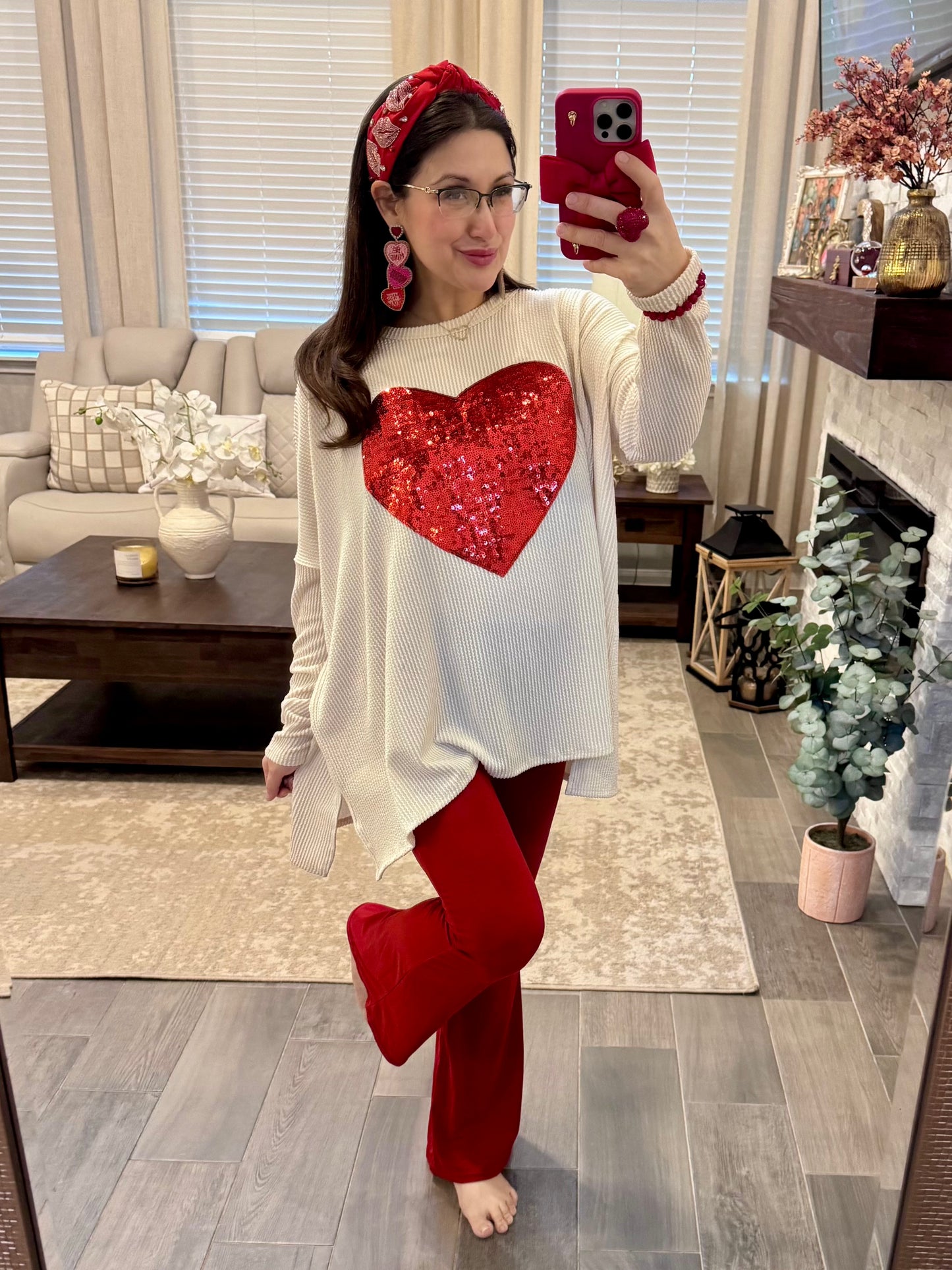 Sparkle My Heart Knit