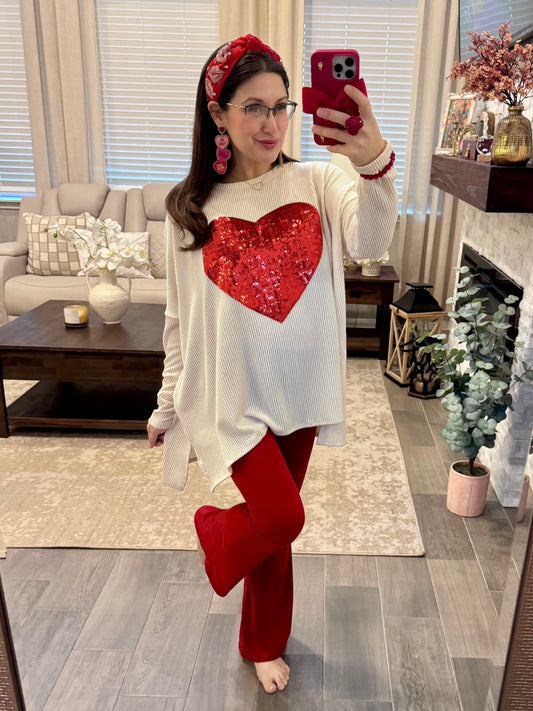 Sparkle My Heart Knit