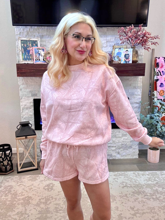 Pretty In Pink Camo Set